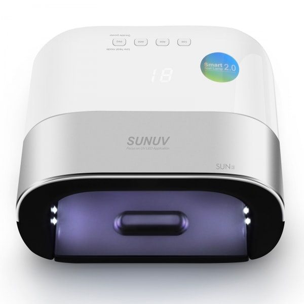 Sun3 UV LED lempa nagams